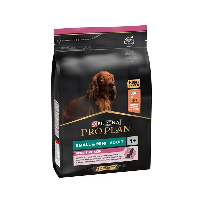 Pro Plan Small & Mini Sensitive Skin con salmón pienso para perros