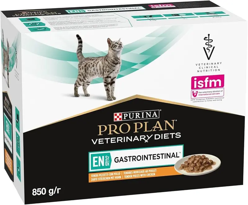 Pro Plan Vet Feline EN Gastrointestinal Pouch 10x85gr