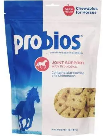 Probios caballo Alimento para y conjuntos de cadera con Glucosamina, 1-Pound