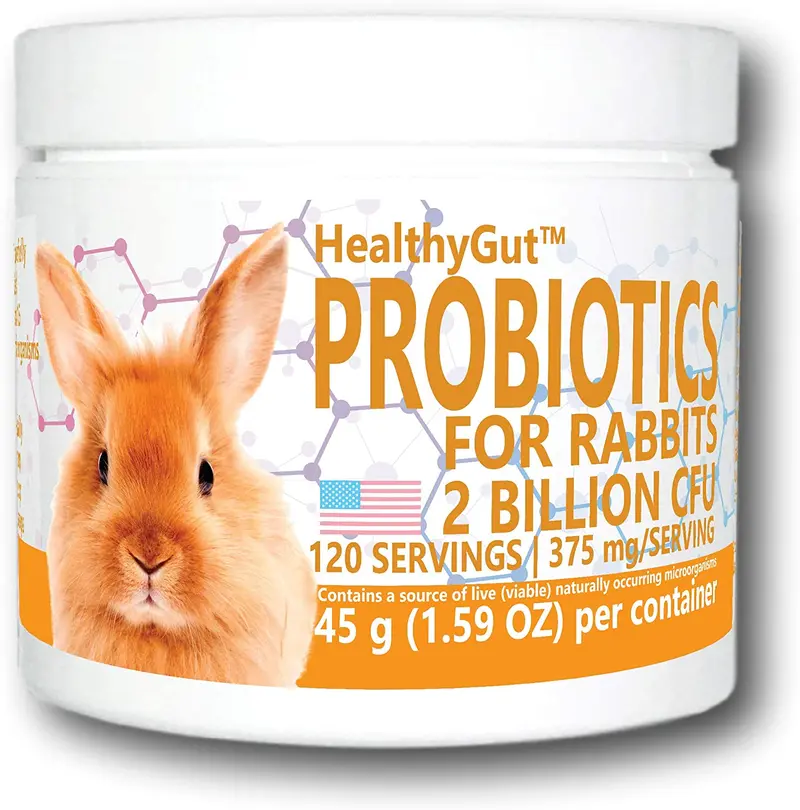 Probióticos HealthyGut para conejos