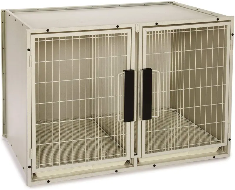 proselect Acero Modular Jaula Jaula Pet, grande, piedra arenisca