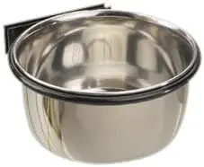 ProSelect recipiente de acero inoxidable, versátiles recipientes de acero inoxidable para mascotas y jaulas para animales