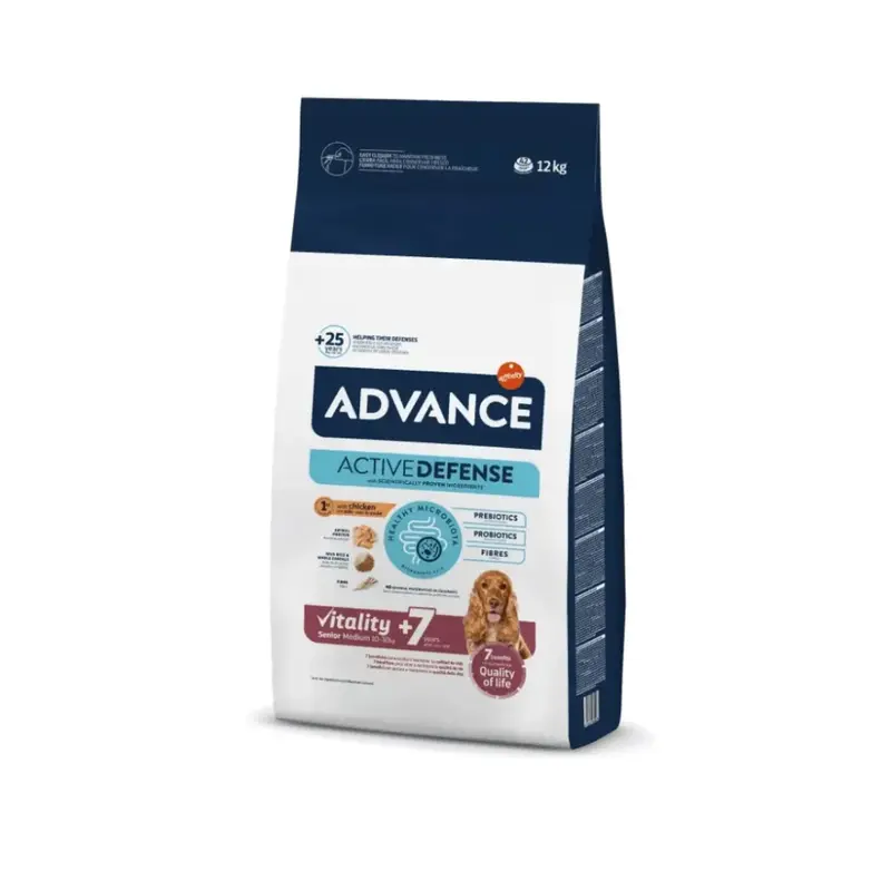 PS ADVANCE MEDIUM SENIOR CHICKEN & RICE 12 KG