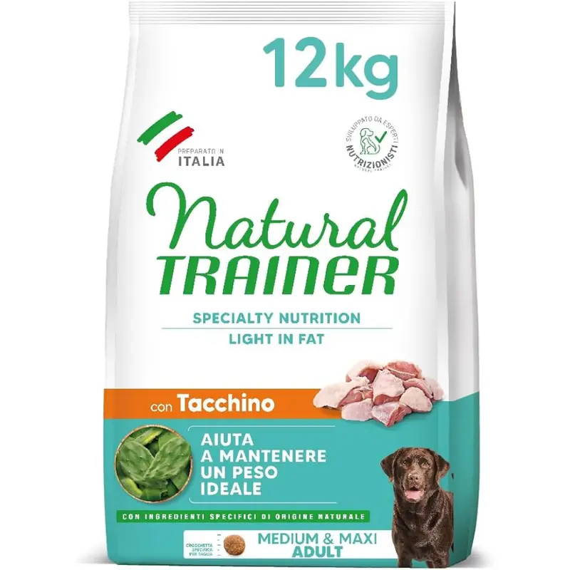 PS NATURAL TRAINER DOG MED/MAX WEIGH CARE 12 KG
