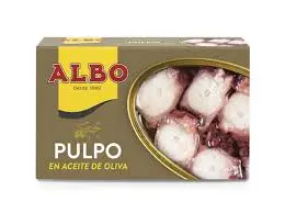 PULPO ACEITE OLIVA ALBO OL-120