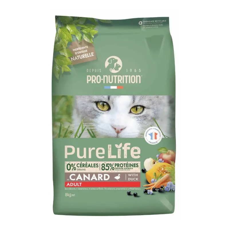 Pure Life Gato Adulto Pato