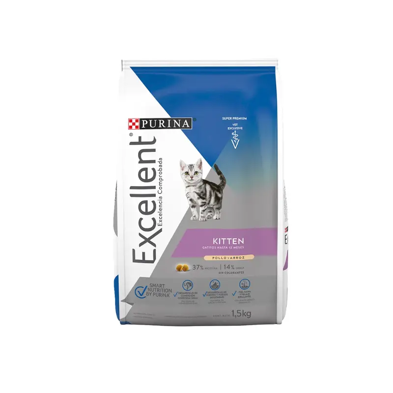 Purina Excellent Gatito Kitten 2Kg