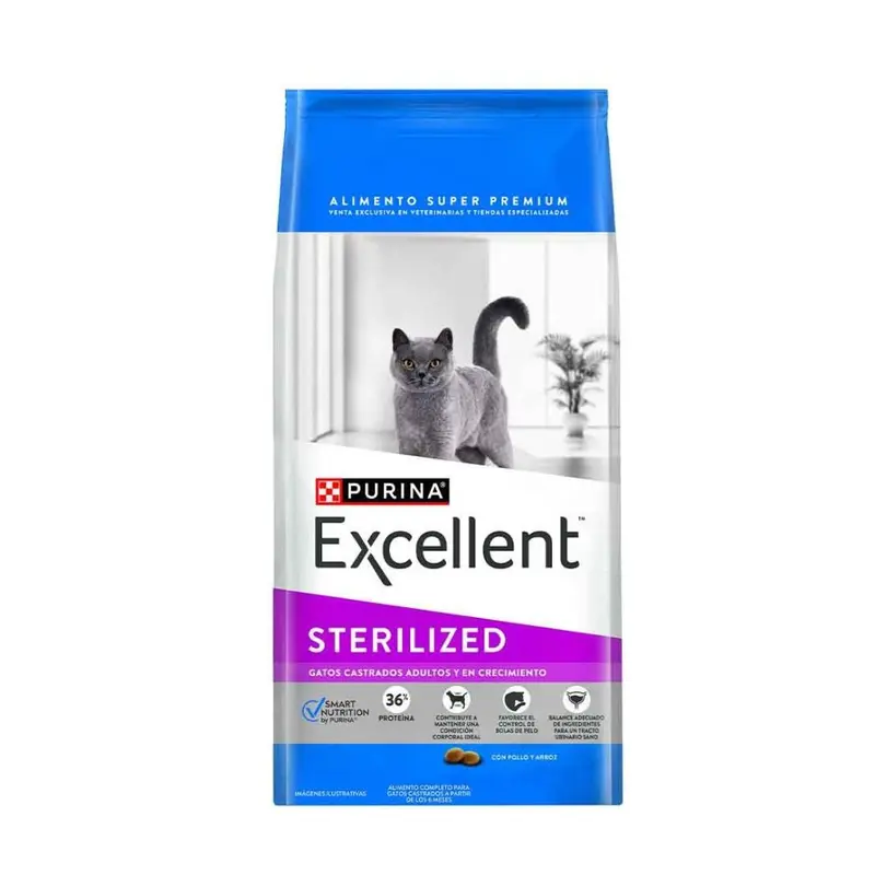 Purina Excellent Sterilized Gato 7.5Kg