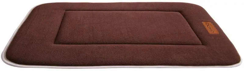 QIAOQI - Cama para perro, alfombrilla para perrera, cama ortopédica, lavable, antideslizante, con almohadilla de espuma viscoelástica densa