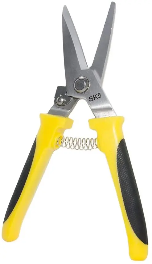 qinuo acero al carbono para setos para recortar y de ramas pezuña recortador para diario para cascos de ovejas de cabra vaca conejo caballo pezuña recorte 8 inch de largo