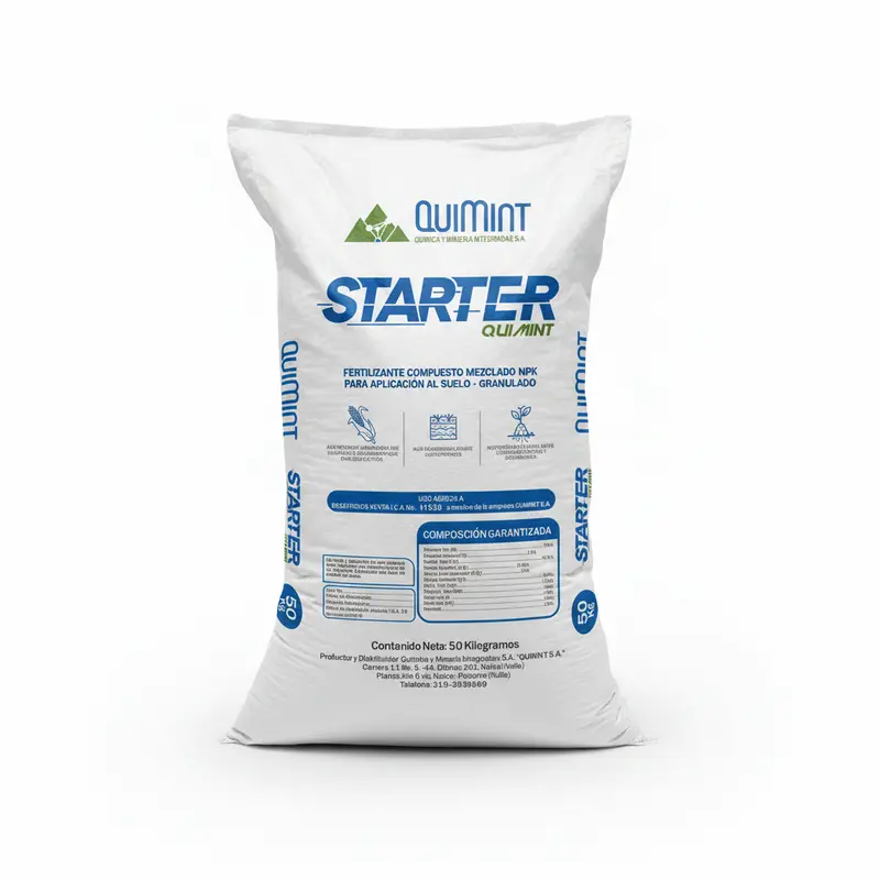 Quimint Starter Granulado X 50 Kg