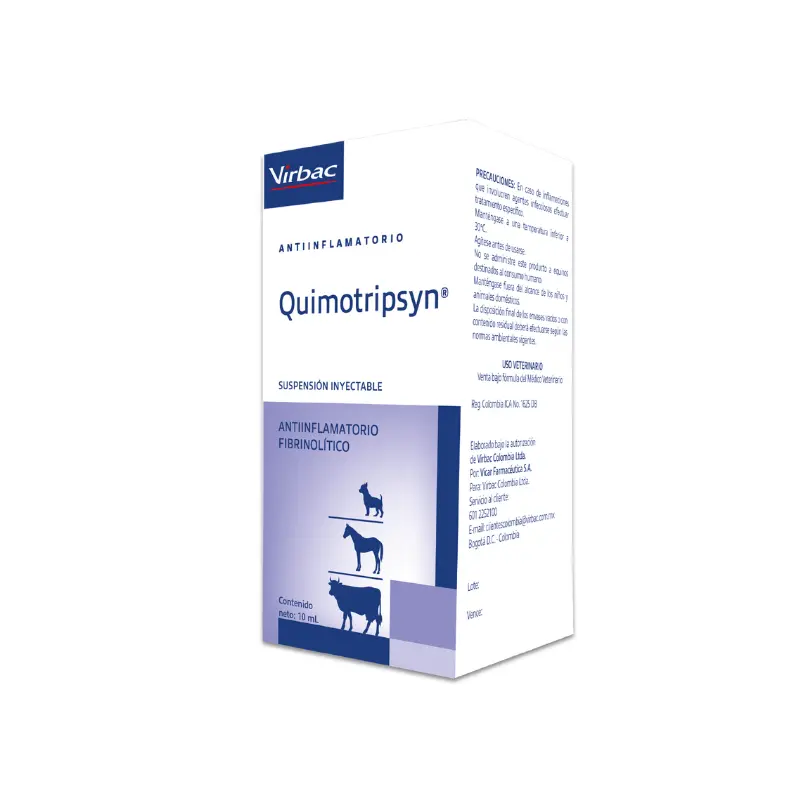 Quimotripsyn Inyectable x 10 Ml