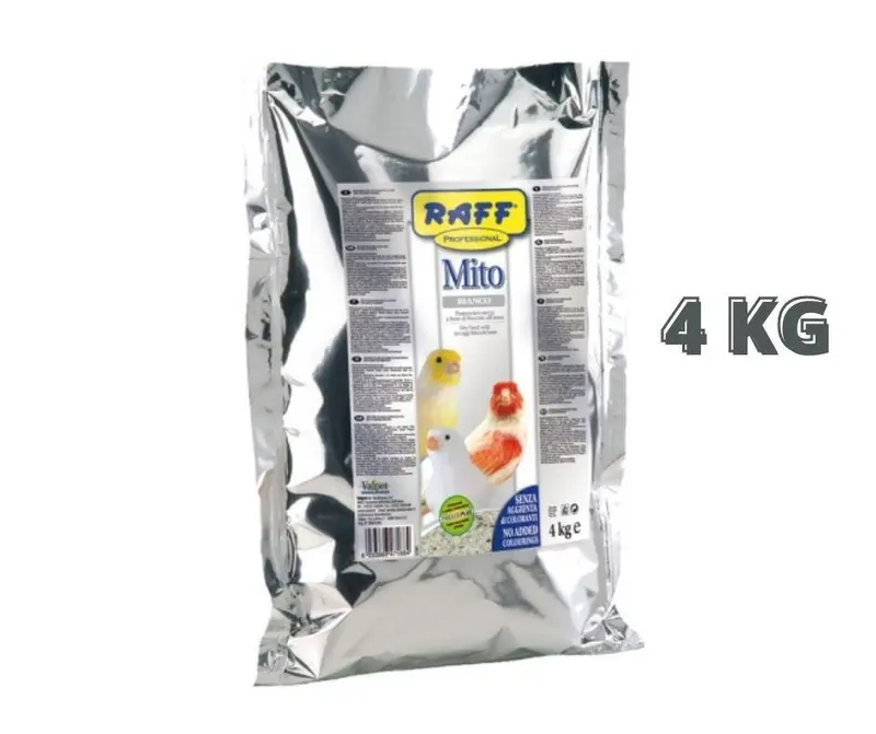 Raff Mito Bianco Pasta de cría para Canarios