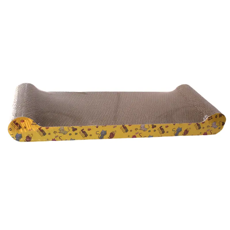 Rascador Estilo Cama con Diseños 43x22cm