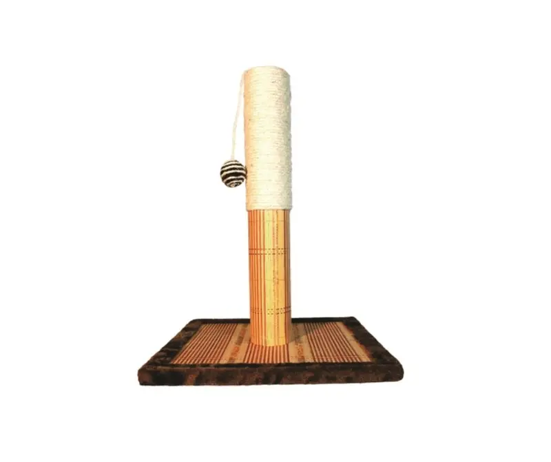 Rascador vertical para Gatos Bambú