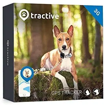 Rastreador de perro Tractive 3G GPS, dispositivo de rastreo para perros con alcance ilimitado
