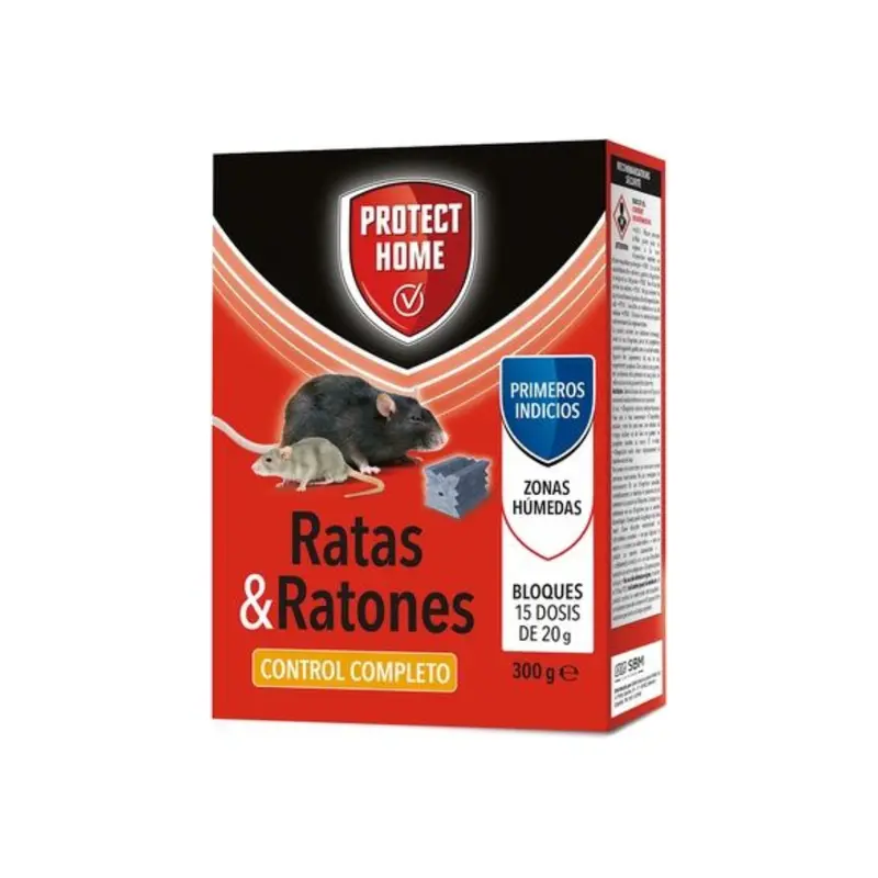 RATICIDA BRIDITEC BLOQUE 300 GRS