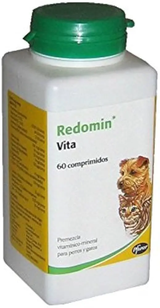 Redomin Vita Suplemento Polivitamínico para Perros y Gatos 60 Comprimidos