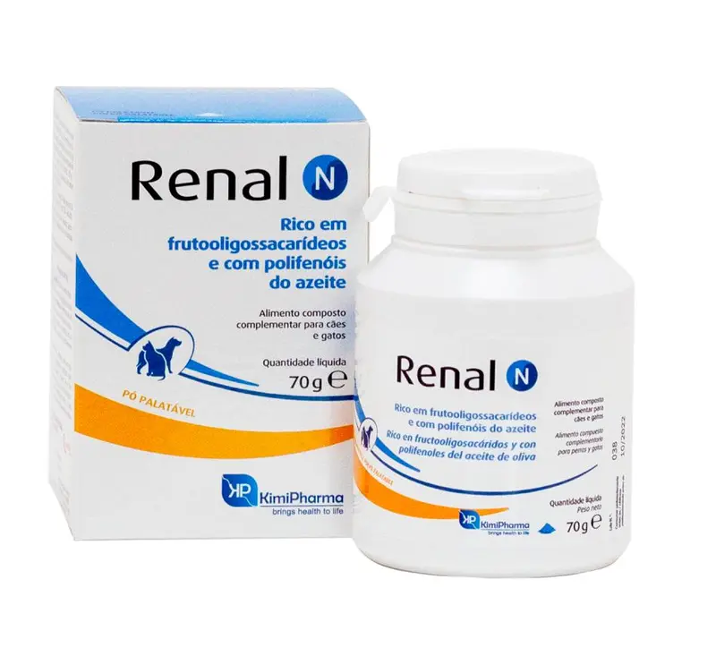 Renal N 70 Gr – Suplemento Renal para Perros y Gatos con Insuficiencia Renal | Kimipharma