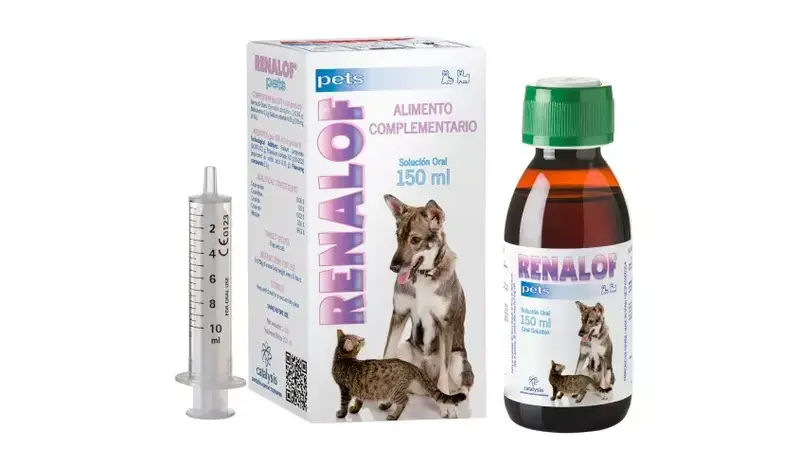 Renalof Pet S.O. 150 ml | Suplemento Renal para Perros y Gatos | Catalysis