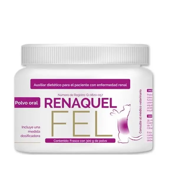 Renaquel Fel Polvo Oral 300 gr ( renal gatos ) AGOTADO TEMPORALLMENTE