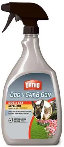Repelente Dog and Cat B Gon para perros y gatos en espray listo para usar, de la marca Ortho, Spray de iniciación