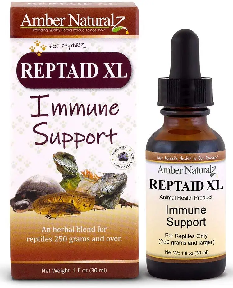 reptaid XL- un suplemento Herbal para ayudar a su pequeña Reptiles superar algunos parasitarias y infecciones bacterianas