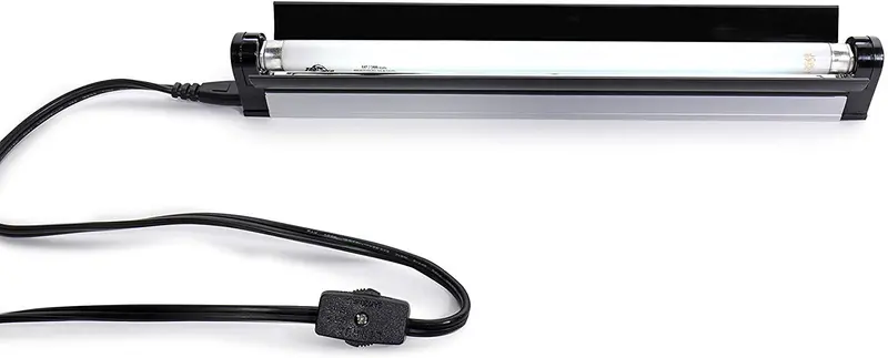 Reptil T5HO estándar de 12" Fixture y reflector