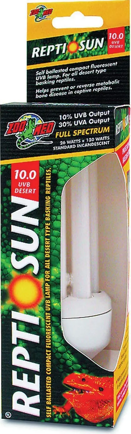 reptisun 10.0 UVB lámpara fluorescente para reptiles