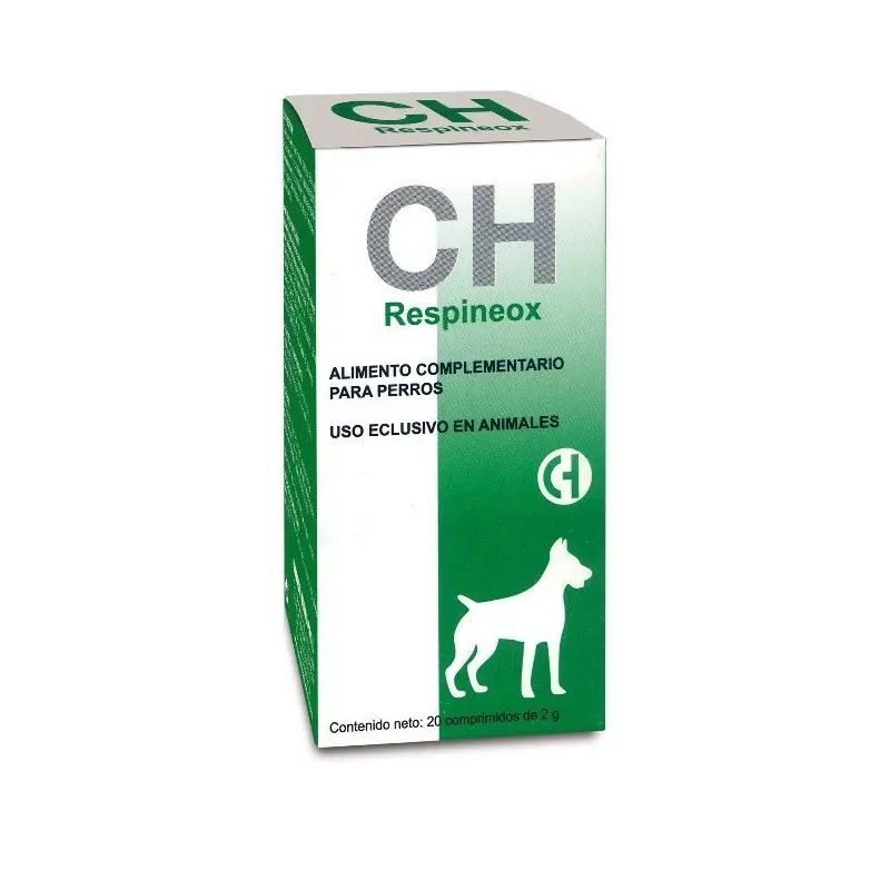 Respineox Razas Grandes | Complemento Respiratorio Perro | 20 Comprimidos