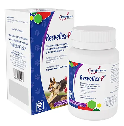Resveflex-P 100 Tabletas ( Resveflex Resveratrol )  10 KG