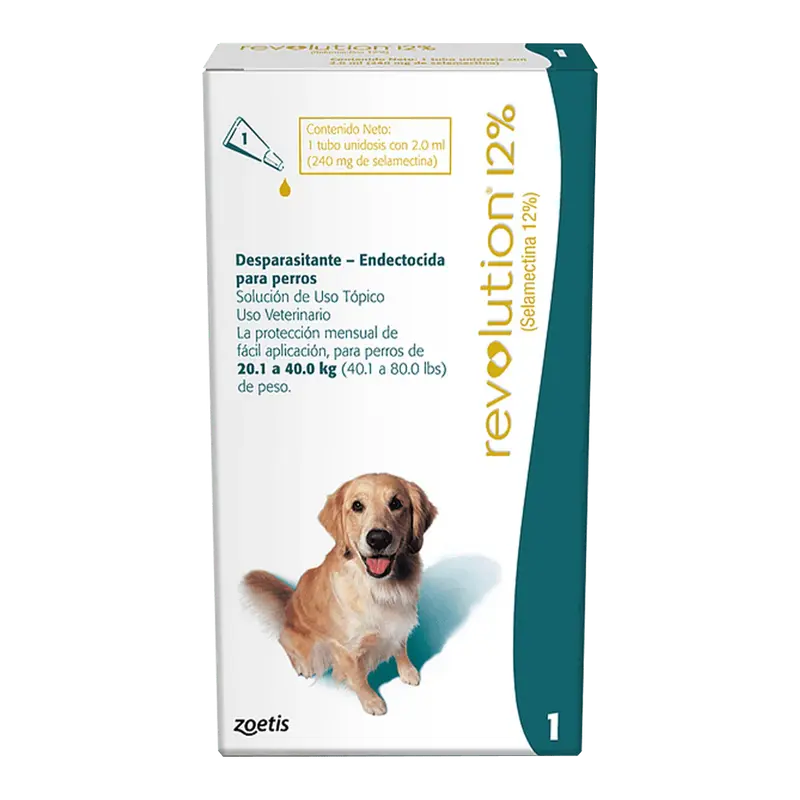 Revolution 12% perro 20.1 a 40kg