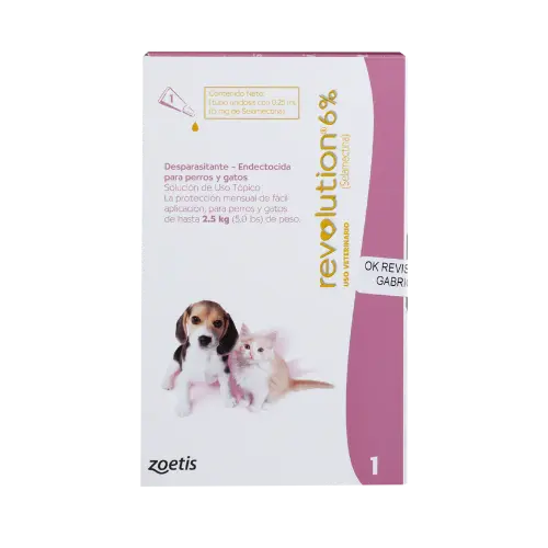 REVOLUTION 6% X0.25 ML (rosado)