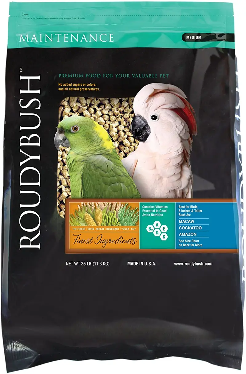 Roudybush Daily Maintenance Bird Food, Medium