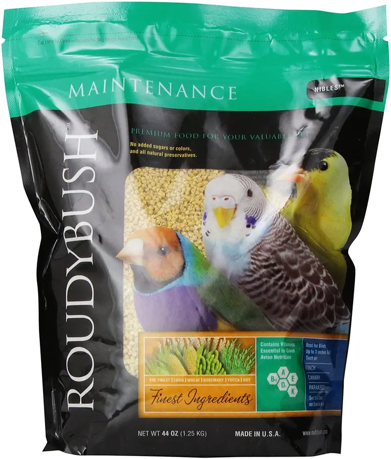 roudybush Mantenimiento diario Alimento para pájaros, nibles, 44-Ounce