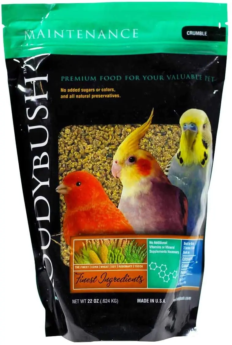 roudybush Mantenimiento diario Alimentos, se Derrumba de aves, 22-ounce