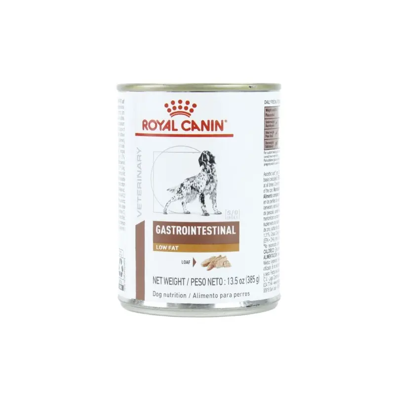 Royal Canin Gastro Intestinal Low Fat Lata 385 G