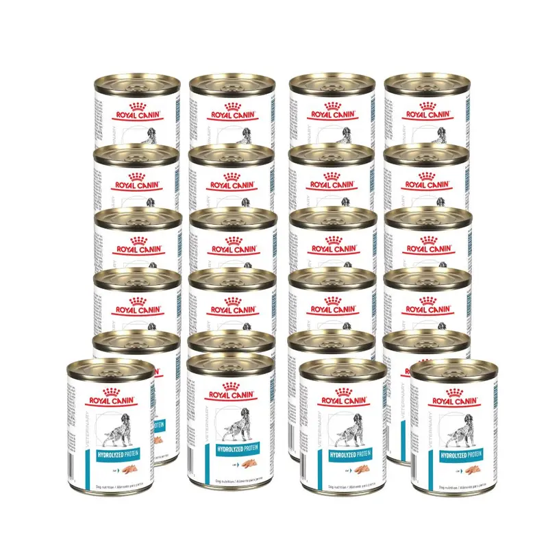 Royal Canin Hydrolyzed Protein Canin Lata 390 G 24 Pz