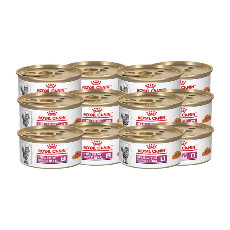 Royal Canin Renal Support D Gato Lata 85 G 12 Pz