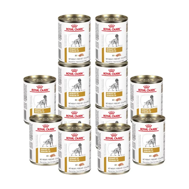 Royal Canin Urinary So Mod Cal Mig Perro Lata 368 G 12 Pz