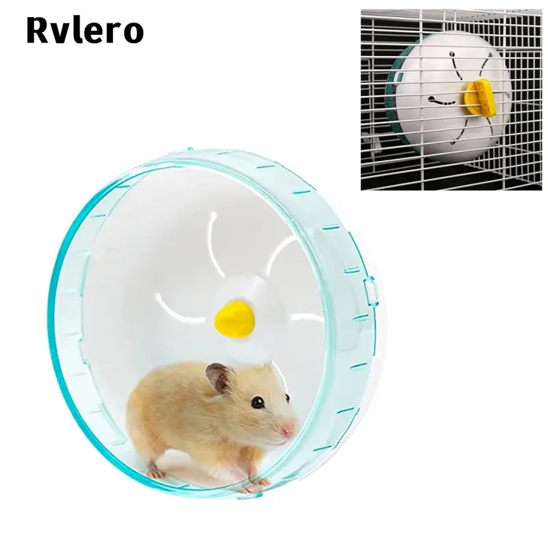 Rueda de Ejercicio para Hámsters – Movimiento Silencioso y Seguro