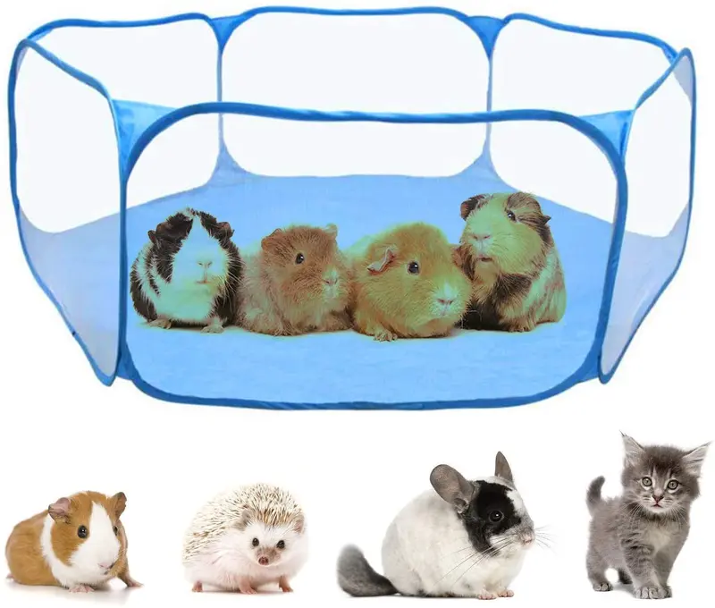 RYPET - Gorro de Navidad para cobaya, diseño de cerdo de Papá Noel, ajustable, para cobaya, cerdo chino y otros animales de tamaño similar