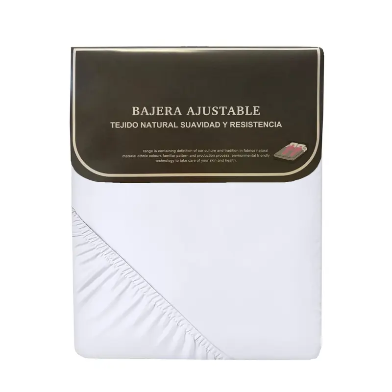 Sábana Bajera Ajustable Microfibra Liso