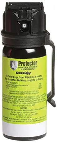 SABRE RED Protector de máxima resistencia de pimienta en spray para perro – totalmente natural y eficaz
