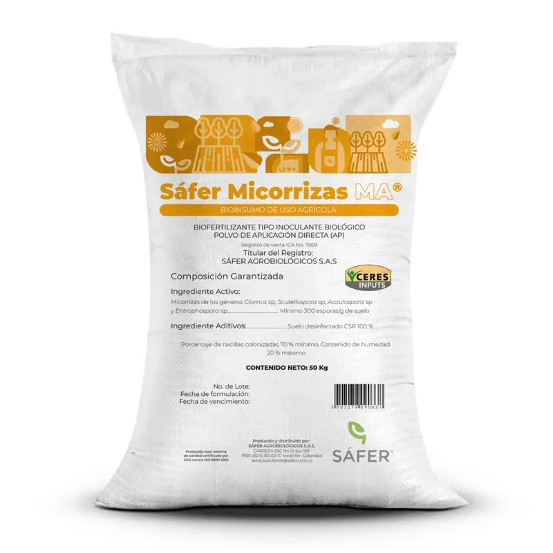 Safer Micorrizas M A x 50 Kg  Bioestimulante