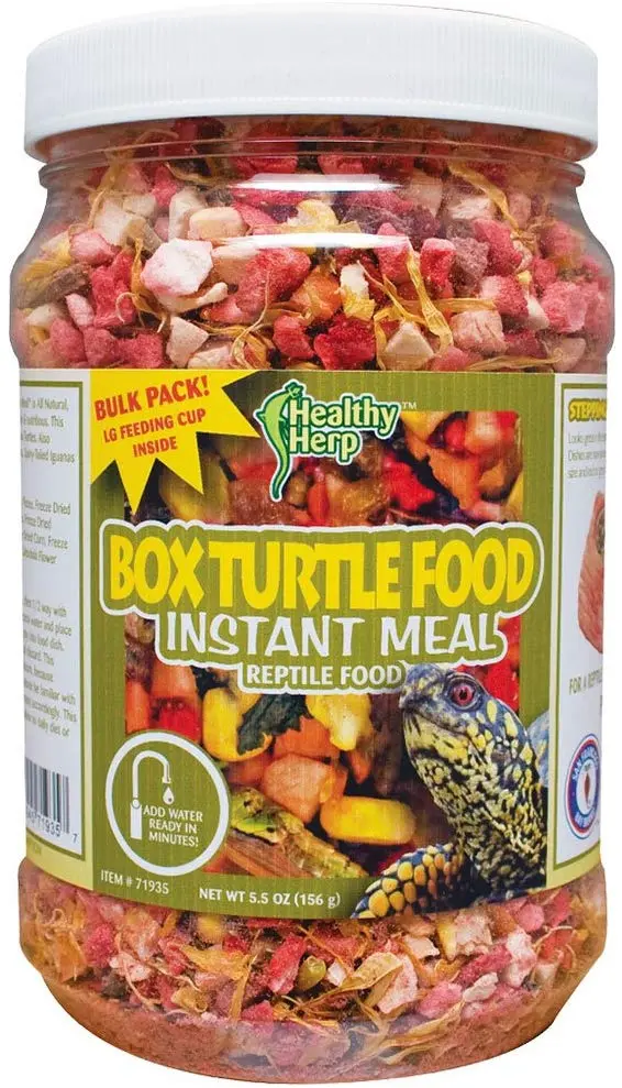 Saludable Herp instantánea comida caja tortuga alimentos Bulk (5.07 oz/143.73 G)