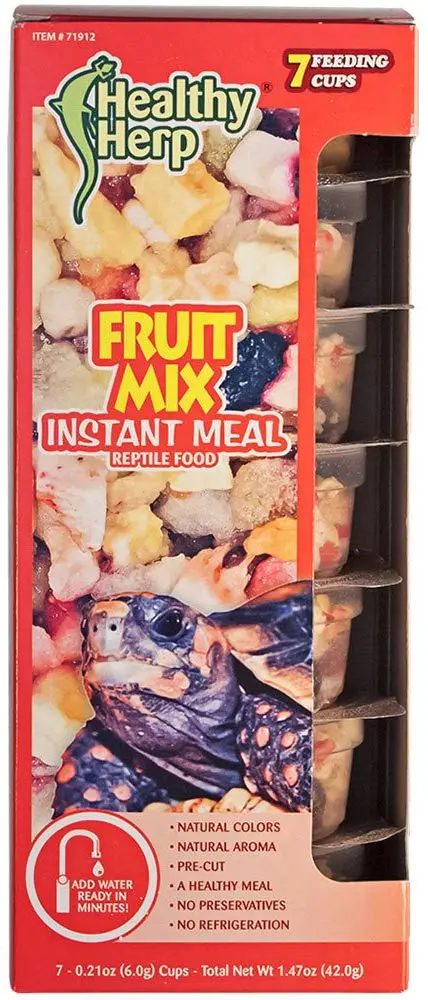Saludable Herp mezcla de comida frutas instantáneo 7pk