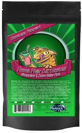 Sandía/mango Pangea Fruit Mix Complete Gecko dieta 1 Lb