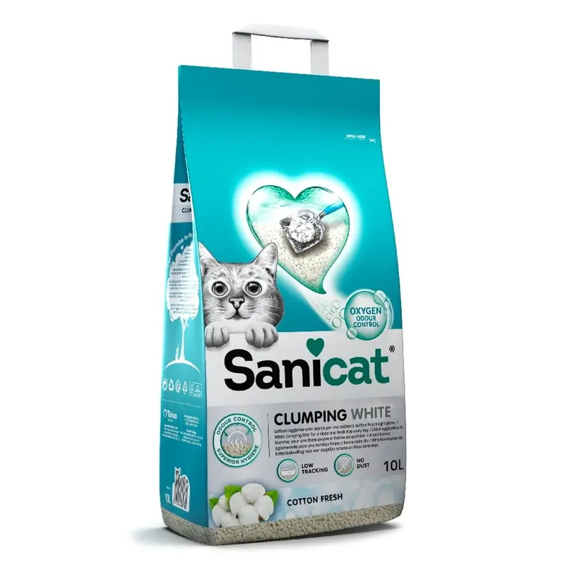 Sanicat Tolsa Clumping White Cotton Fresh