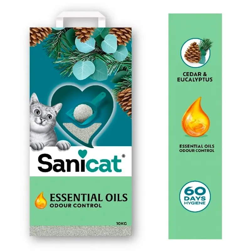 Sanicat Tolsa Essential Oils Cedro & Eucalipto 10 kg